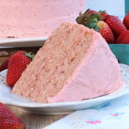 fresh strawberry cake recipe-1