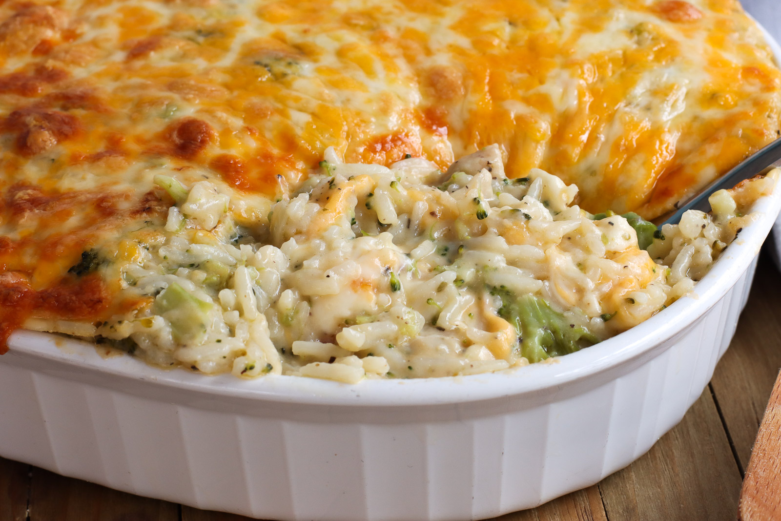 Chicken Broccoli Rice Casserole (Creamy, Cheesy, Family Favorite)