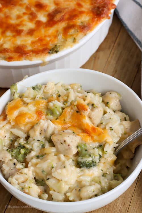 Chicken Broccoli Rice Casserole From Scratch Recipe!