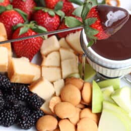 best chocolate fondue recipe
