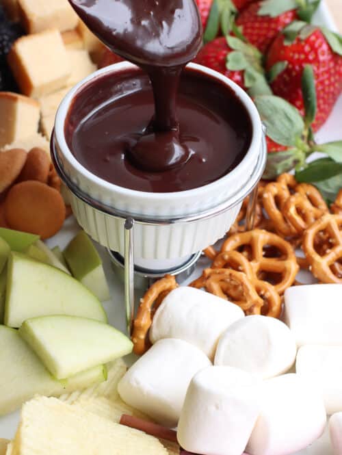 Best Ever Chocolate Fondue Recipe The secret to the best recipe!