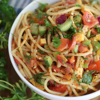 easy spaghetti salad recipe