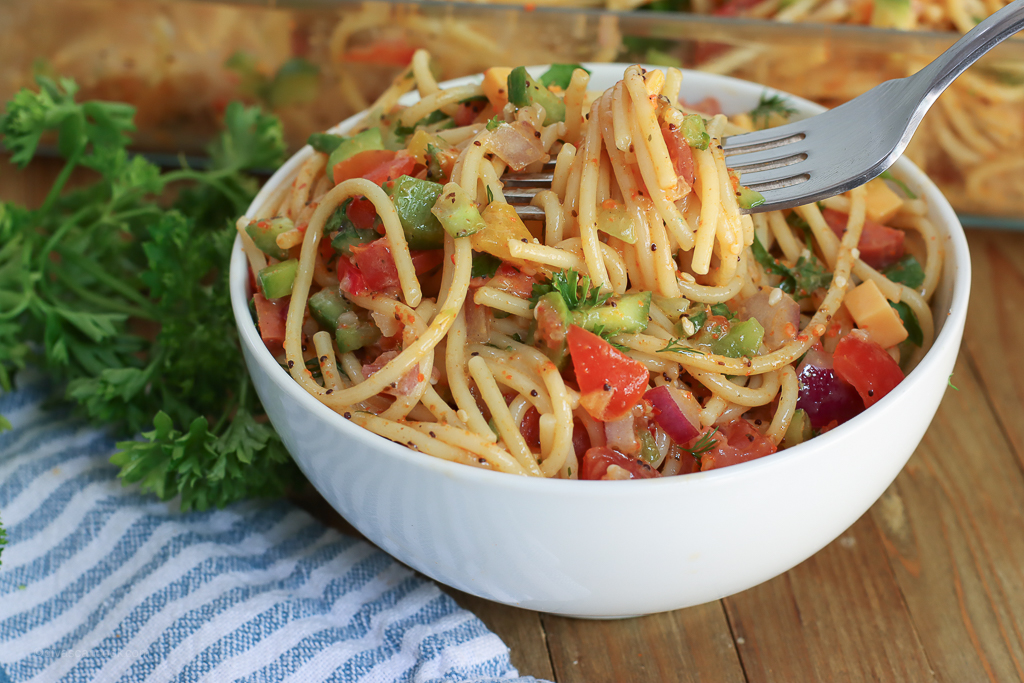 spaghetti pasta salad recipe