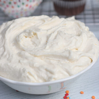 homemade whipped cream frosting recipe