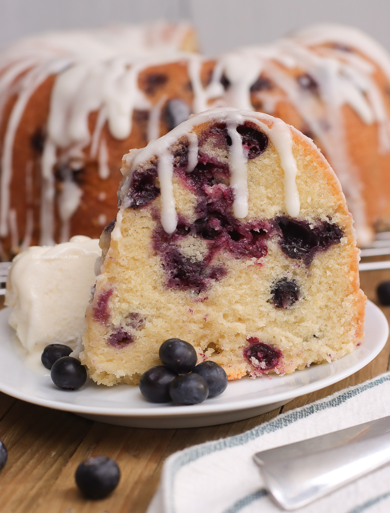 fresh blueberry pound cake recipe