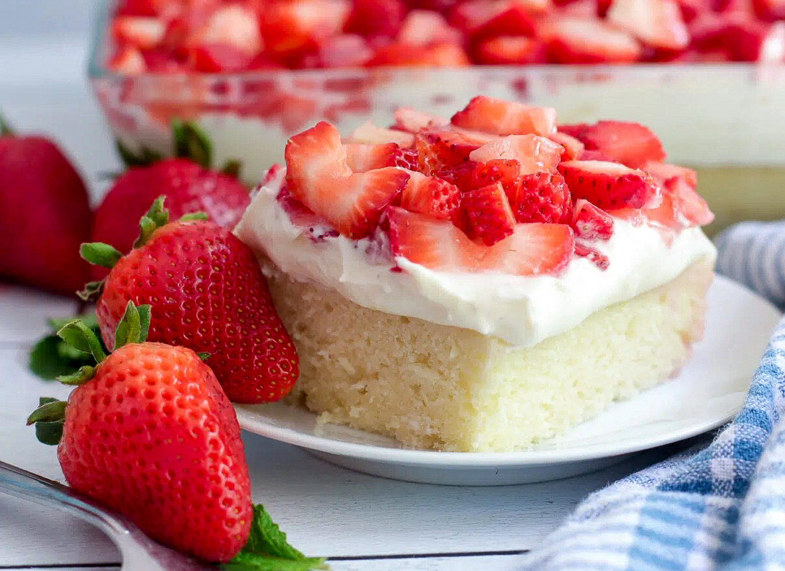 Strawberry Shortcake Cake