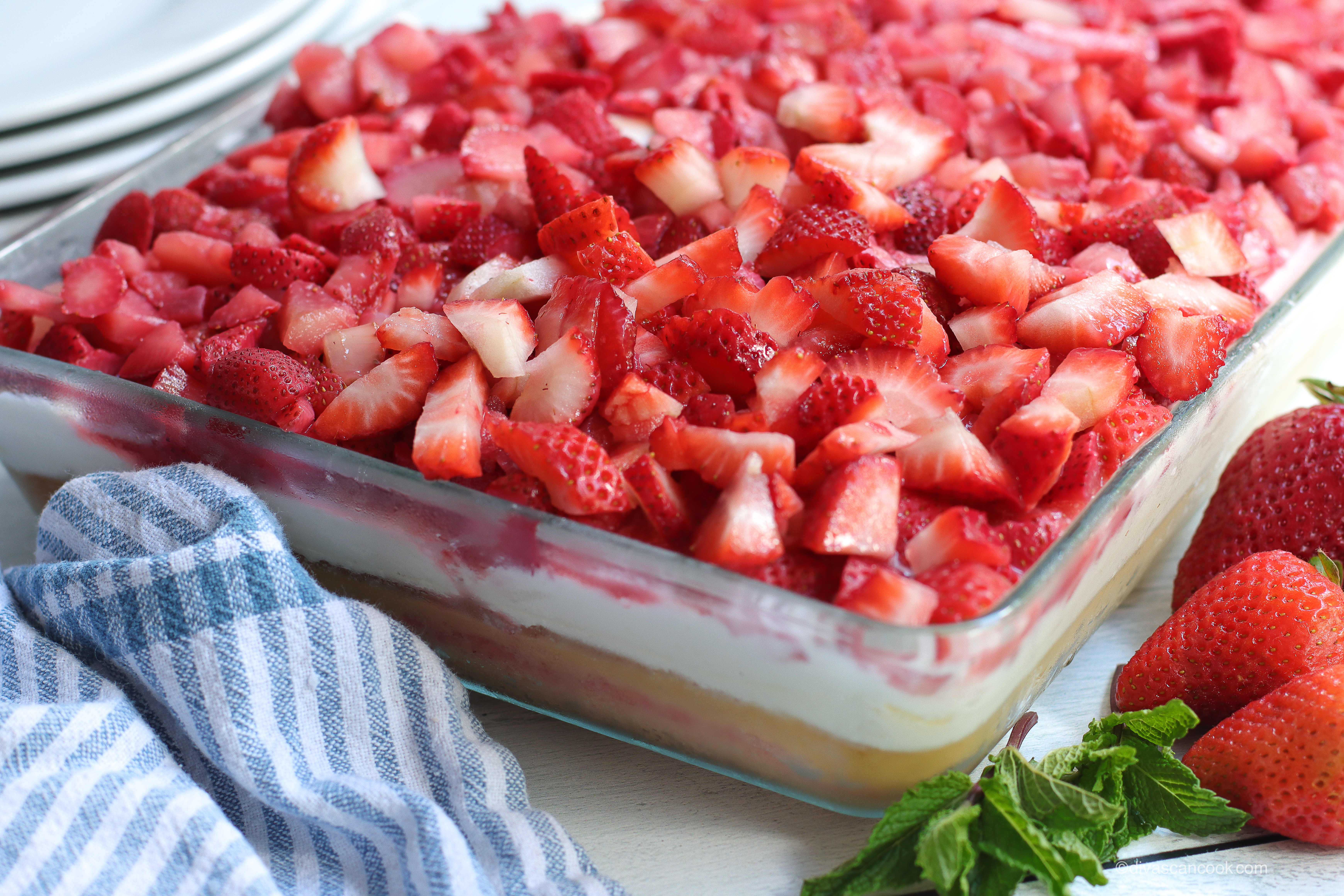 strawberry shortcake cake